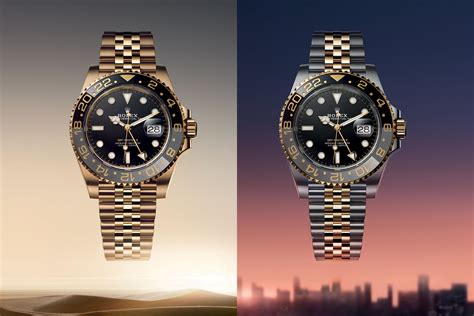 The New Monochrome Rolex GMT Master .